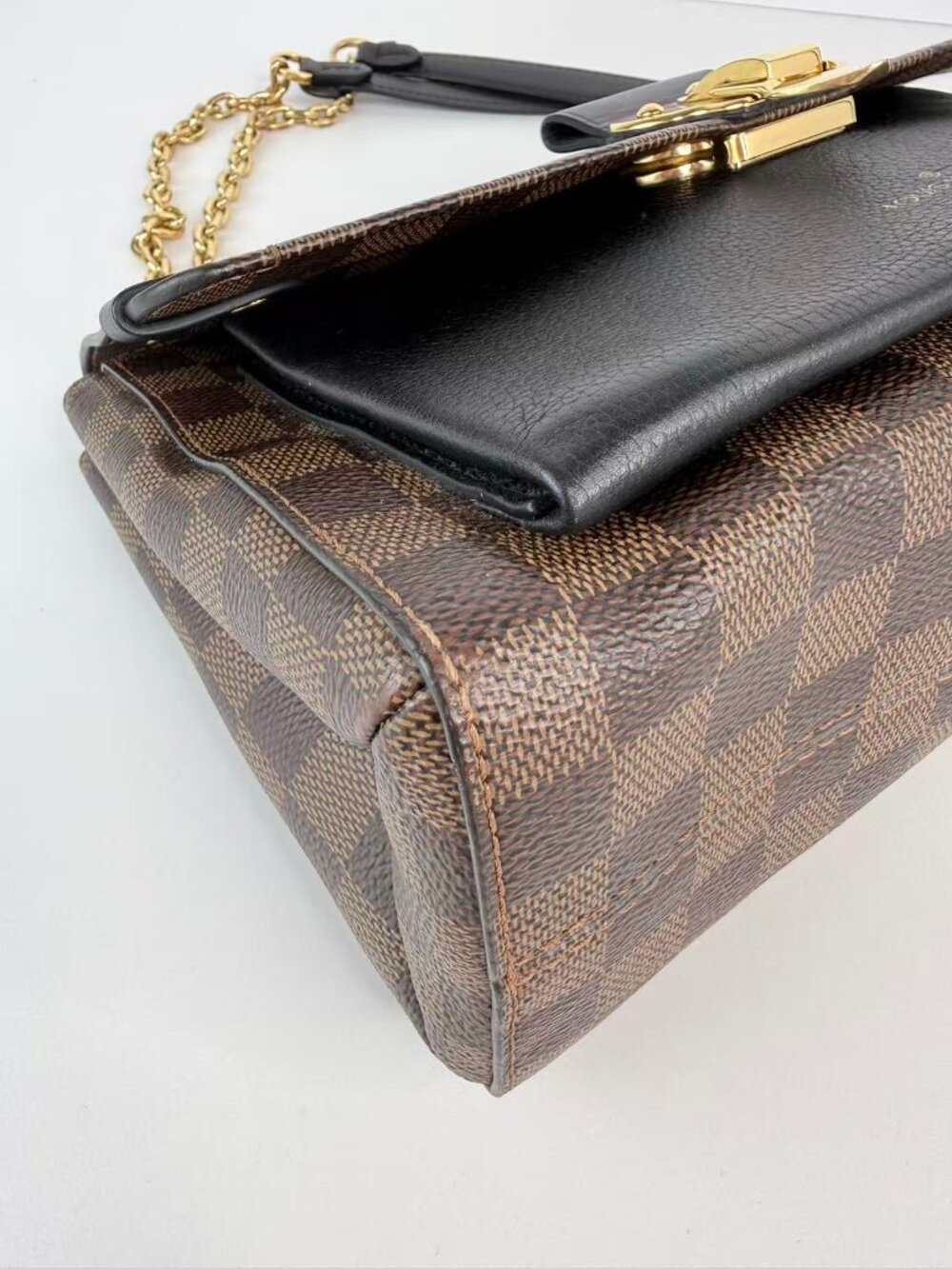 Louis Vuitton vavin damier with leather - Picture 10 of 13